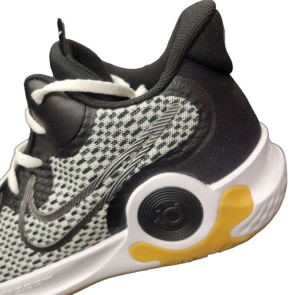 Nike KD Trey 5 IX Smoke Grey White Black Basketball Shoes CW3400-006 Men's Size - Picture 3 of 9